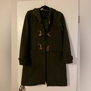 J Crew toggle coat in Heather. Worn but in good condition.